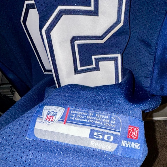 🏈Say What?! Who? 🫨Autographed Emmitt Smith Reebok NFL Jersey Number 22! - Picture 5 of 16